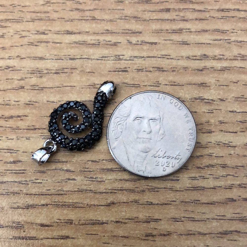 Black Snake Pendant - Picture 6 of 6